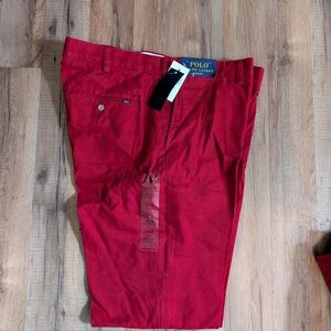 Polo by Ralph Lauren Men's Vibrant Red Chinos